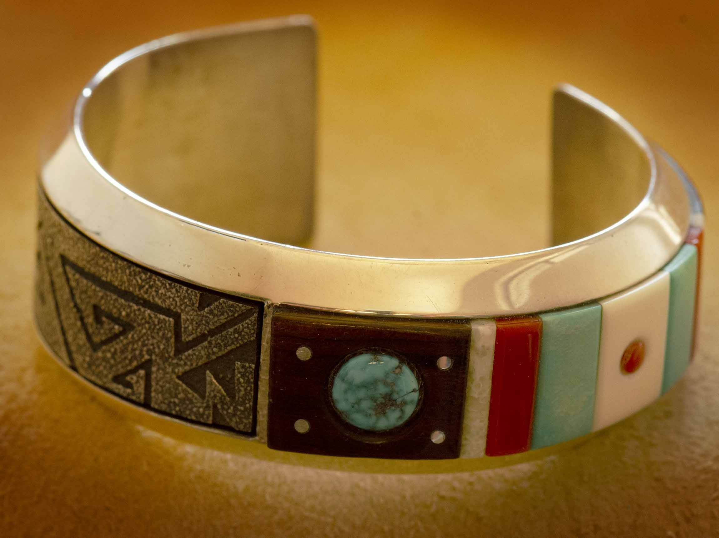 Richard Tsosie, Silversmith - Navajo